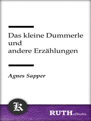 cover image of Das kleine Dummerle und andere Erzählungen